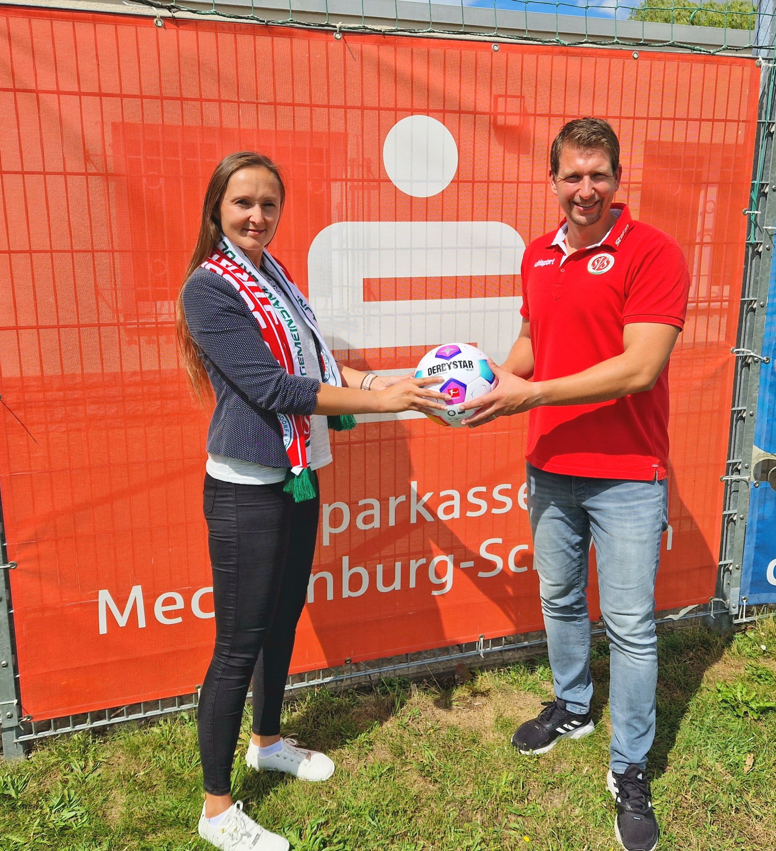 🔥Gemeinsam für eine starke Region: SV Stralendorf und Sparkasse Mecklenburg-Schwerin 🔥