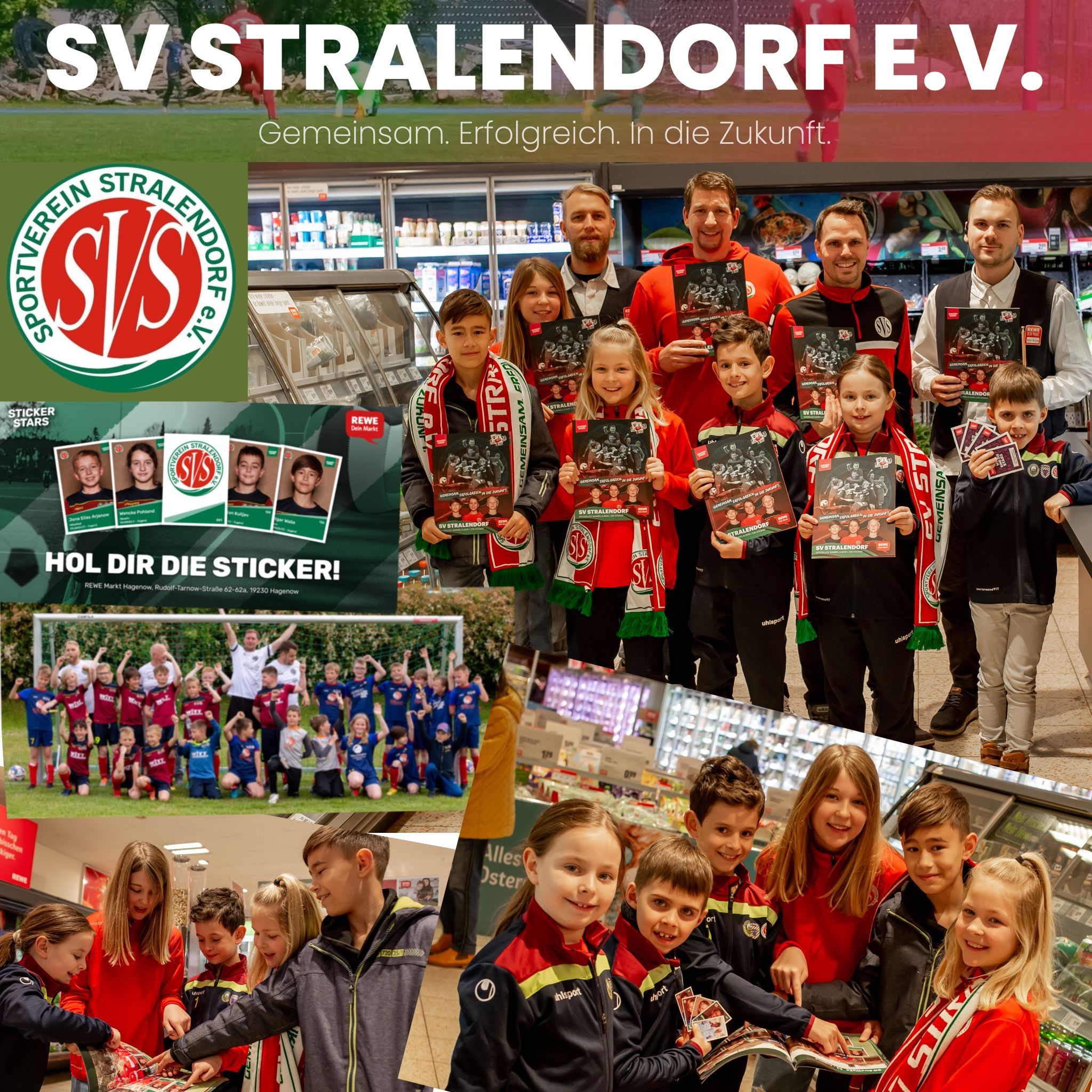📣 Letzte Chance: Sichert euch eure SV Stralendorf Sticker bis zum 06.05.2023! 📣