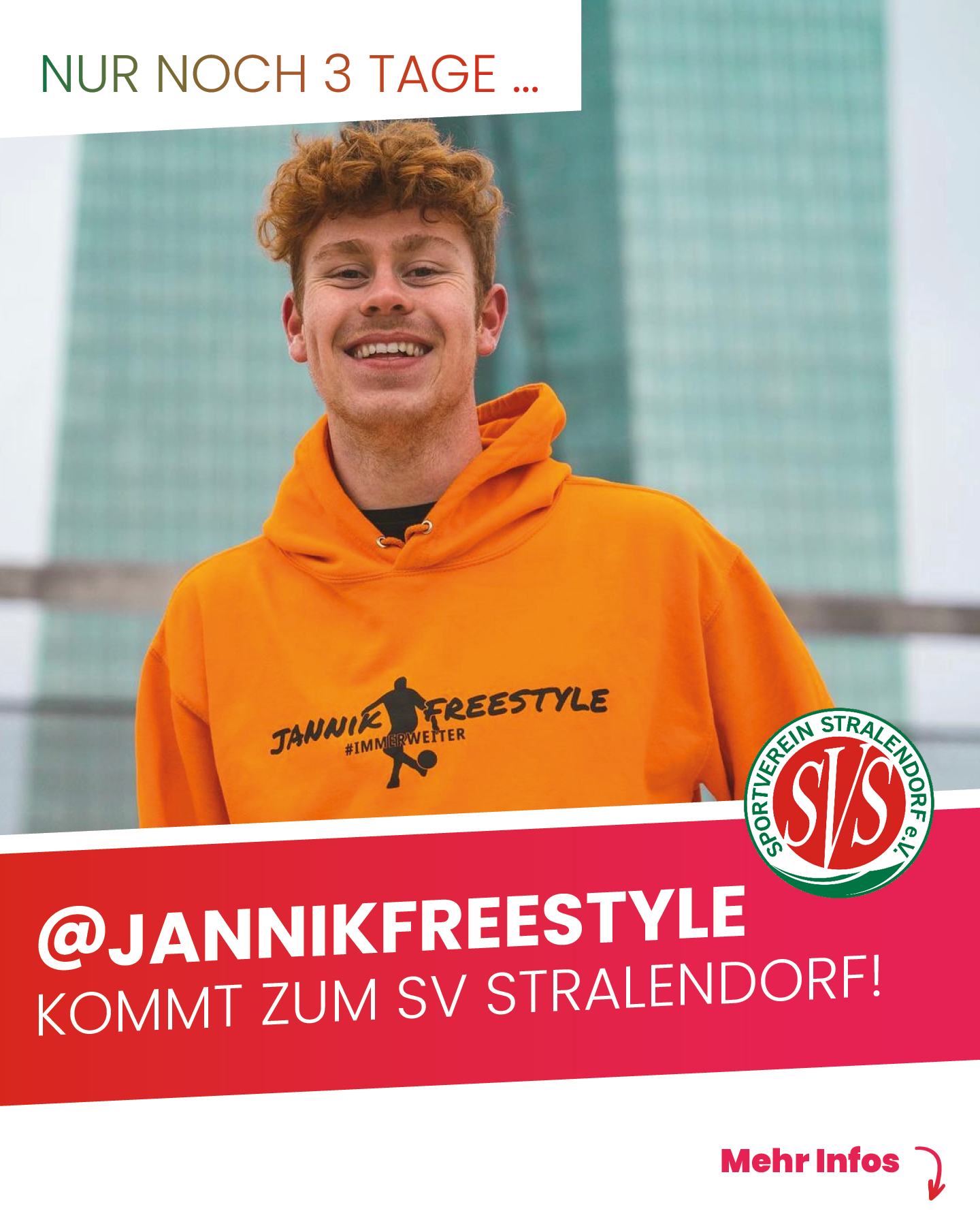 🌟🤹‍♂️ Countdown läuft! Jannik Freestyl live bei uns! 🤹‍♂️🌟